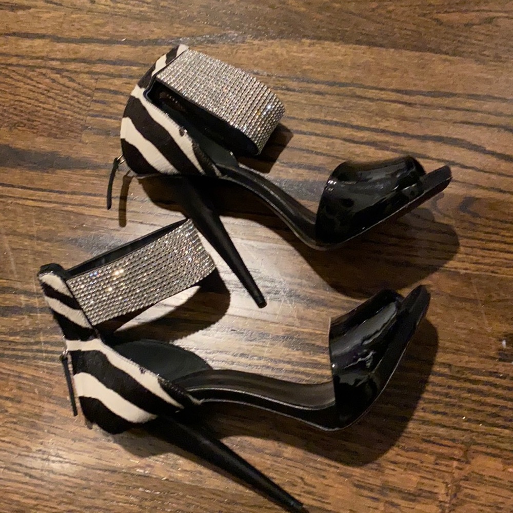 Giuseppe zanotti heeled sandals patent leather